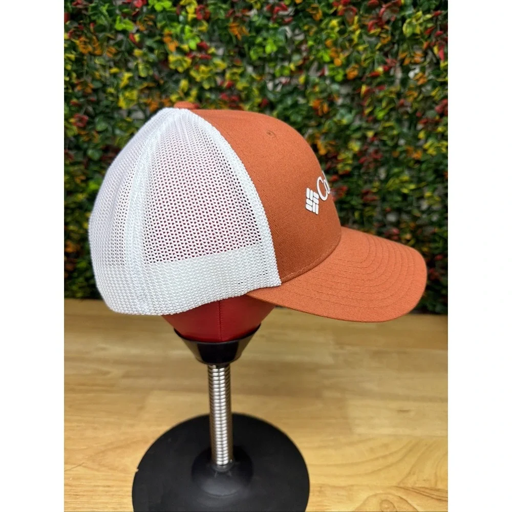 Texas Longhorns UT Columbia PFG Orange Fishing FlexFit‎ 110 Hat Cap L/XL NCAA